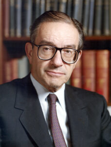 Alan Greenspan, Presidente de la Reserva Federal de EE.UU. (1987-2006)